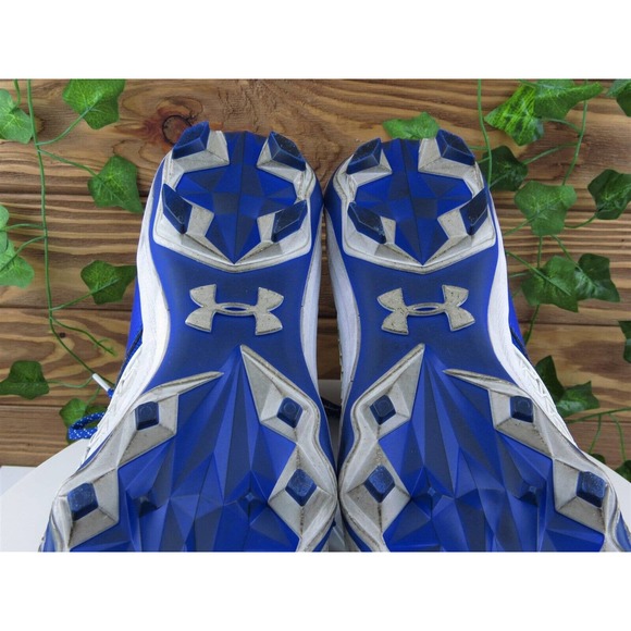 Under Armour Sz 11.5 Sneaker White Synthetic Men Medium (D, M) Athletic - Picture 10 of 10